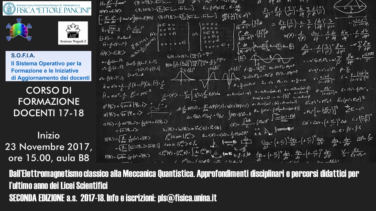 Locandina_Dall'Elettromagnetismo classico alla Meccanica Quantistica